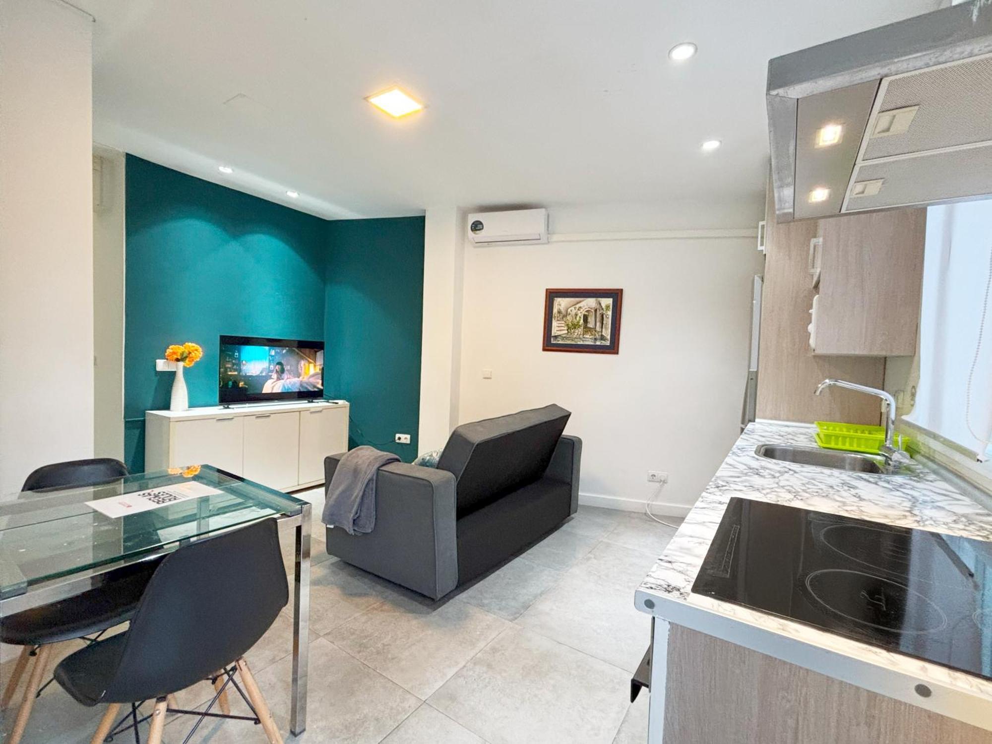 Apartamento Luminoso, Con Patio Y Buena Zona Madrid Exterior foto